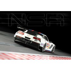 CORVETTE C7.R MARTINI RACING WHITE #21 AW KING 21 EVO3 
