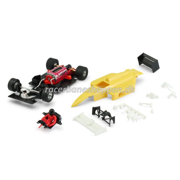 FORMULA NSR 86/89 BODY YELLOW KIT: INCLUDING MECHANIC IL KING EVO3 21K