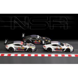 Aston Martin Vantage MARTINI RACING  WHITE  # 70 SW SHARK 25K EVO 