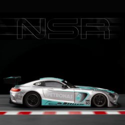 MERCEDES AMG GT3 PETRONAS SILVER SW SHARK 25 EVO