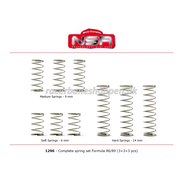 COMPLETE SPRING SET FORMULA NSR (3+3+3 PCS)