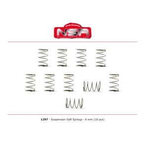 SUSPENSION SOFT SPRINGS 6MM (10 PCS)