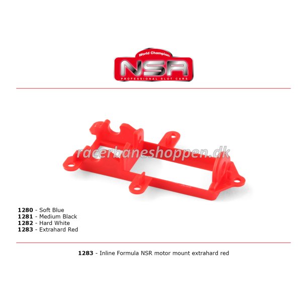 INLINE FORMULA NSR MOTOR MOUNT MEDIUM BLACK