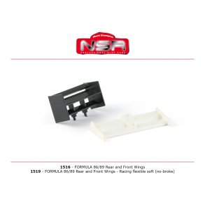 FORMULA NSR REAR AND FRONT WINGS 