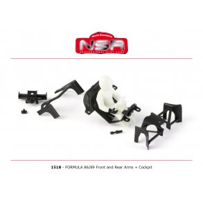 FORMULA NSR FRONT AND REAR ARMS + COCKPIT