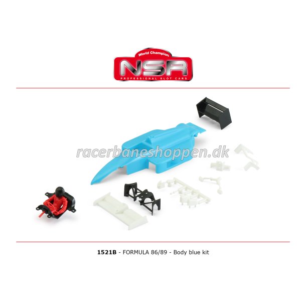 FORMULA NSR 86/89 BODY BLUE KIT 