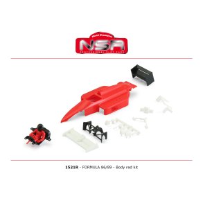 FORMULA NSR 86/89 BODY RED  KIT