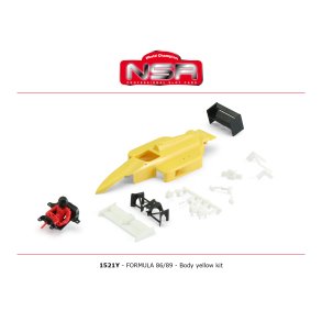 FORMULA NSR 86/89 BODY YELLOW  KIT