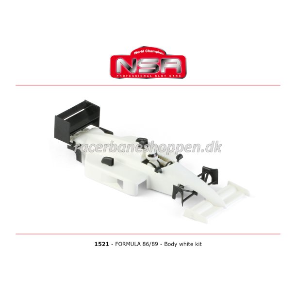 FORMULA NSR 86/89 BODY WHITE KIT