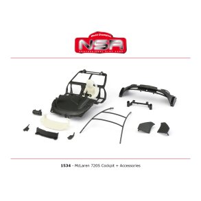 MCLAREN 720S COCKPIT + ACCESSORIES 