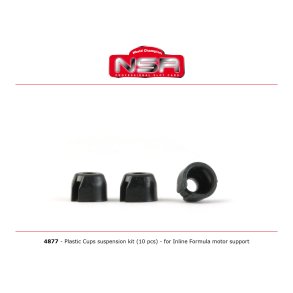 PLASTIC CUPS FOR SUSPENSION KIT FOR INLINE FORMULA NSR MOTOR SUPPORT (10 PCS)