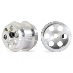 3/32 ALUM.WHEELS REAR FORMULA 1 AIR SYSTEM w/INNER TUBE (2)