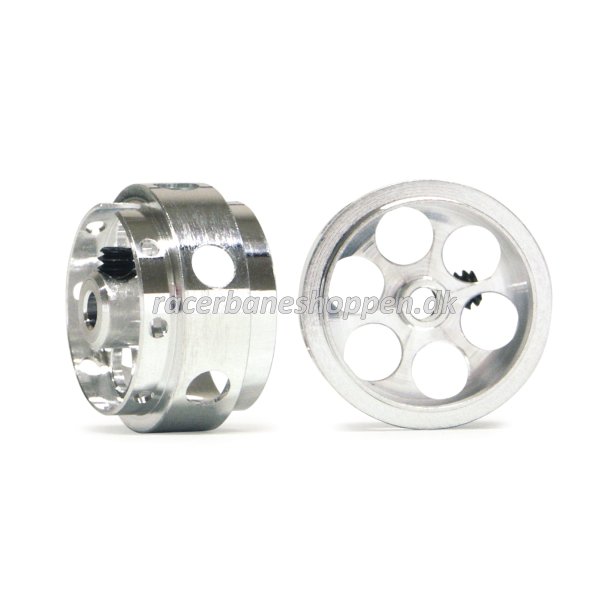 3/32 ULTIMATE ALUM. SPANISH RIMS REAR 17" dia LARGER &amp; DRILLED (2)