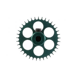 3/32 Extralight SIDEW Gear 37t Dark green NSR/Proslot/Slot.it dia 17.5mm