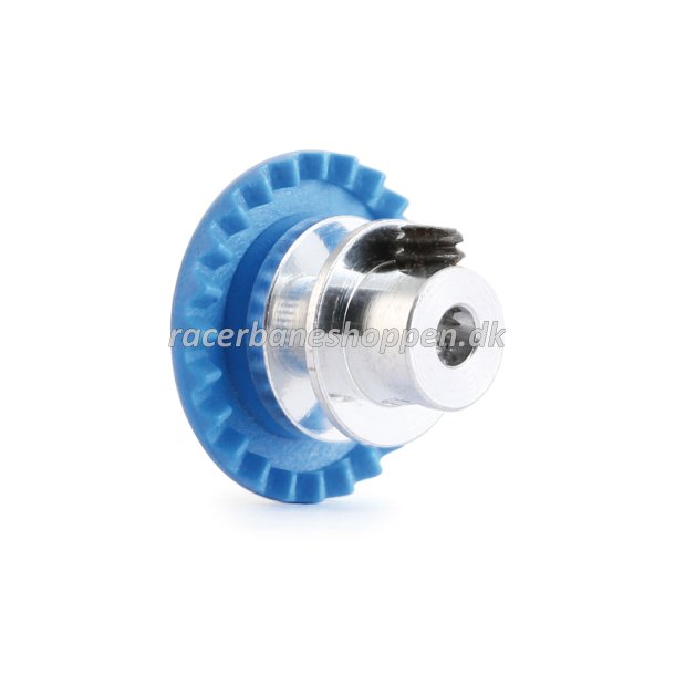 3/32 INLINE soft plastic Gear 24t Blue w/aluminum hub .050" screw 