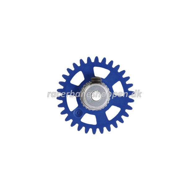 3/32 SIDEW soft plastic Gear 30t Dark Blue w/alu hub dia. 17.5mm