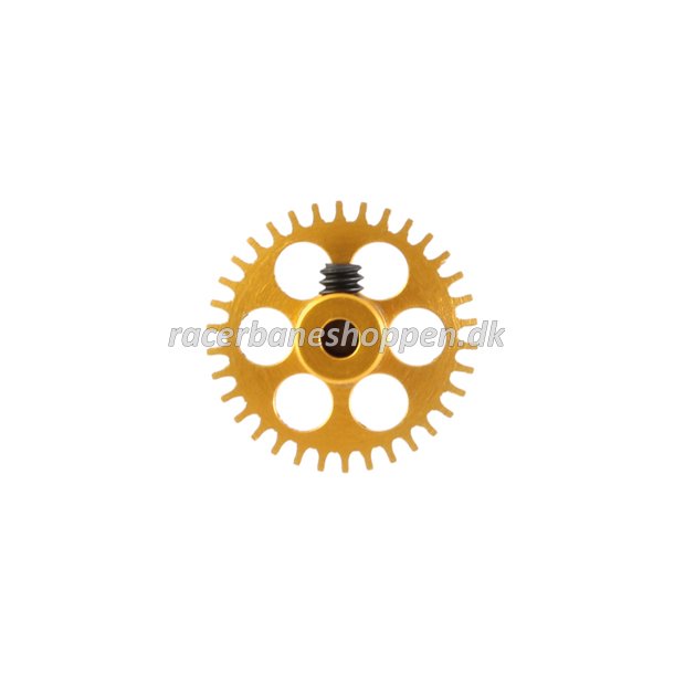 3/32 Extralight SIDEW Gear 34t GOLD Scalextric/Fly dia 18.5mm 