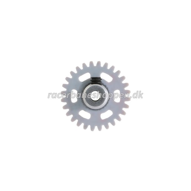 3/32 ANGLEW soft plastic Gear 28t GREY w/alu hub dia. 16mm
