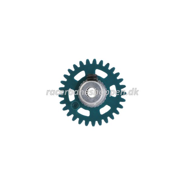 3/32 ANGLEW soft plastic Gear 29t Pale Green w/alu hub dia. 16mm