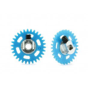 3/32 ANGLEW SOFT PLASTIC GEAR 30T DARK BLUE D.16MM W/EVO ULTRALIGHT&BALANCED HUB