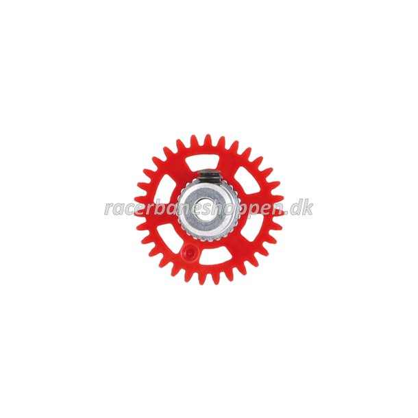 3/32 ANGLEW soft plastic Gear 31t RED w/alu hub dia. 16mm