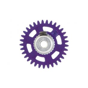 3/32 ANGLEW soft plastic Gear 33t Magenta w/alu hub dia. 16mm