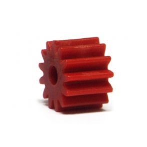 Soft plastic PINIONS 13 SIDEWINDER Red No Friction dia 6.75mm (4pcs)