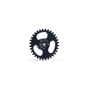 32 teeth, lightened, hex screw M2, ergal, 18mm