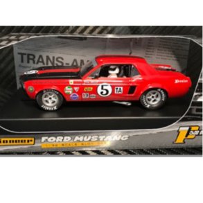 '68 Mustang Notchback T/A, red #5, 'Jim West'