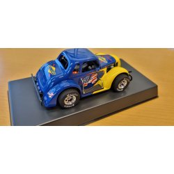 Legends Racer, '37 Dodge Coupe, 'SUNOCO' #14, blue/yellow