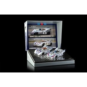 908/3 #3 WINNER + #4 3RD  MARTINI RACING NURBURGRING 1971 LIMITED EDITION (ONLY 500PCS)