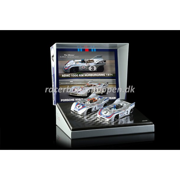 908/3 #3 WINNER + #4 3RD &nbsp;MARTINI RACING NURBURGRING 1971 LIMITED EDITION (ONLY 500PCS)