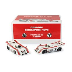 PORSCHE 917/10K CAM AM LAGUNA SECA 1972 G. FOLLMER WINNER #7 &amp;  M. DONOHUE 2ND #6 ONLY 600pcs