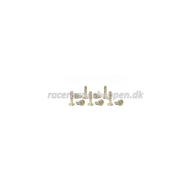 Metric screws 2.2x8mm, big head (10x)