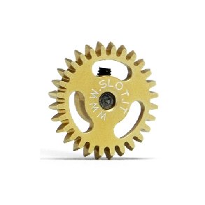 28 teeth, lightened, hex screw M2, ergal, 16mm