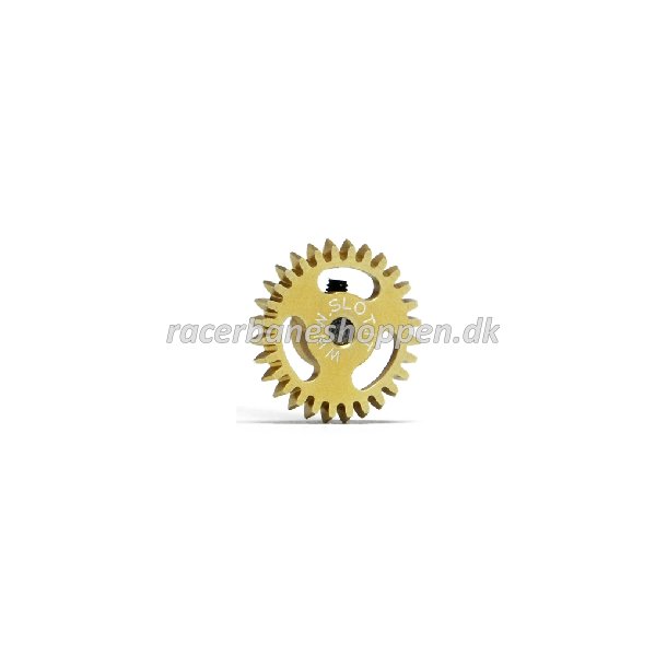 28 teeth, lightened, hex screw M2, ergal, 16mm