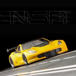 Corvette C7R Test Car Yellow AW