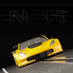 Corvette C7R Test Car Yellow AW