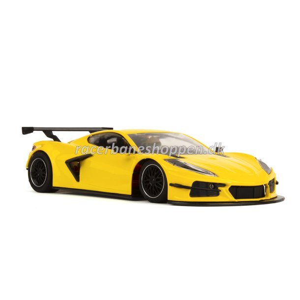 CORVETTE C8.R TEST CAR YELLOW  AW KING 21K EVO3