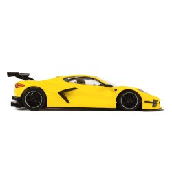 CORVETTE C8.R TEST CAR YELLOW SW SHARK 25 EVO