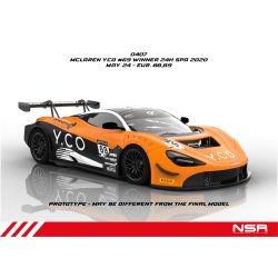 MCLAREN 720S Y.CO #69 WINNER 24h SPA 2020 AW KING 21K EVO3