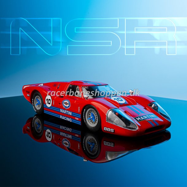 GT40 MKIV MARTINI RACING LIVERY RED #10 SW SHARK 21.5 EVO