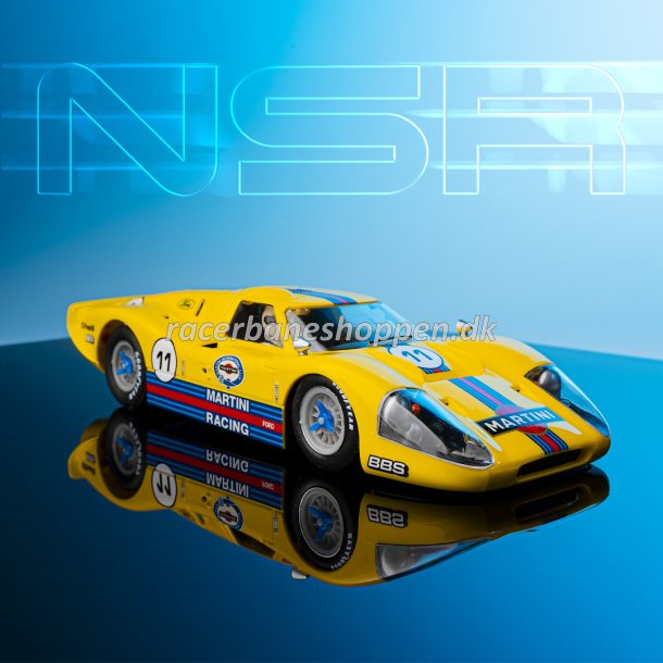 GT40 MKIV MARTINI RACING LIVERY YELLOW #11 SW SHARK 21.5 EVO