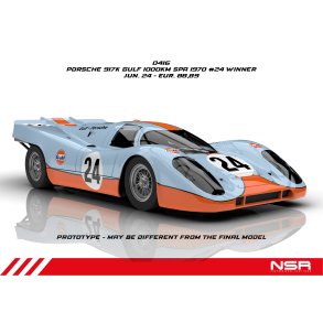 PORSCHE 917K GULF 1000KM SPA 1970 #24 WINNER SIFFERT/REDMAN SW SHARK 21.5 EVO