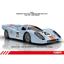 PORSCHE 917K GULF 1000KM SPA 1970 #25 DNF SW SHARK 21.5 EVO