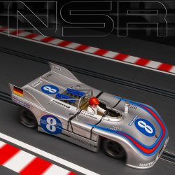 PORSCHE 908/03 MARTINI RACING TARGA FLORIO 1971 #8 G.LARROUSSE/V.ELFORD SW SHARK 21.5 EVO