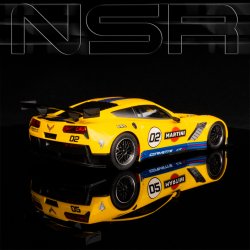 CORVETTE C7.R MARTINI LIVERY YELLOW #2 SW SHARK 25 EVO