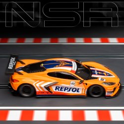 C8.R REPSOL LIVERY ORANGE #40 SW SHARK 25K EVO