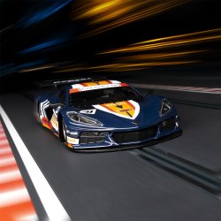 CORVETTE C8.R REPSOL LIVERY BLUE #41 "REPARTO CORSE" - RACE SETUP FOR WOODEN TRACKS