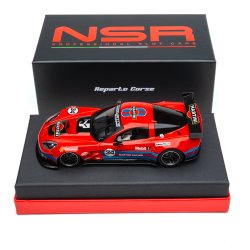 CORVETTE C6.R MARTINI LIVERY RED #34 "REPARTO CORSE" - RACE SETUP FOR WOODEN TRACKS